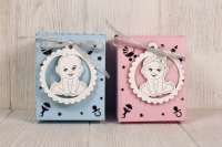 Набор коробок для денег, На новорожденных, 2 шт.