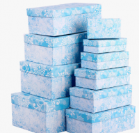 Коробка прямоугольная (20х13х7,5см), Сказка, 1 шт.