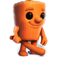 Шар (24''/61см) Фигура, Тунг Тунг Сахур, 1 шт. 