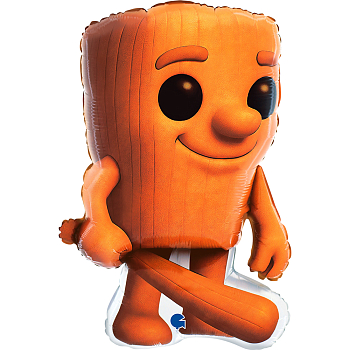 Шар (24''/61см) Фигура, Тунг Тунг Сахур, 1 шт. 