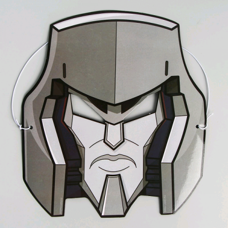 Маска карнавальная (17,2*22 см), "Мегатрон", Transformers, 1 шт.