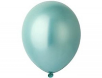 Шар (5"/13см) Зеленый, хром, 50 шт.