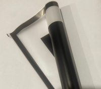 Пленка матовая (600мм), Кант, Черная, 200гр, 1 шт.