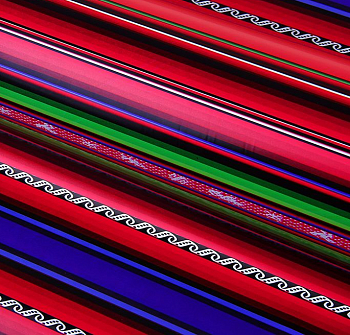 Пленка (70*100см), "Полоски", Красная, 1 шт.