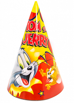 Колпаки Том и Джерри, 6 шт.