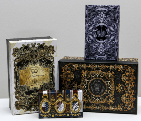 Коробка прямоугольная (20*12,5*7,5см), С уважением, 1 шт.