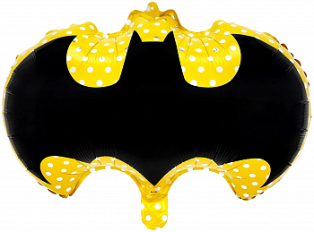Шар (30''/76см) Фигура, Бэтмен, Летучая мышь, 1 шт. Шар (30''/76см) Фигура, Бэтмен, Летучая мышь, 1 шт.