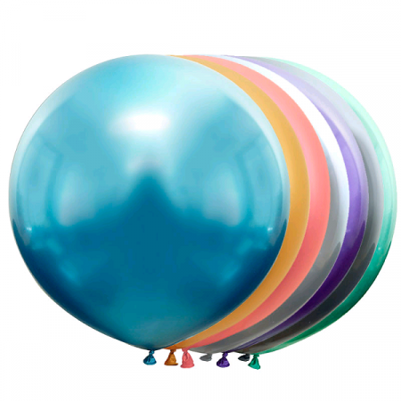 Шар (36"/91 см) Зеркальные шары, Ассорти, 10 шт.