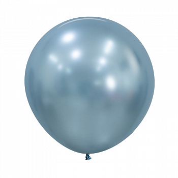 Шар (24"/61см) Арктический голубой (839), Шелк, 1 шт. 