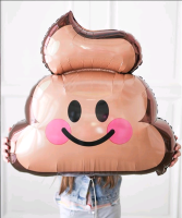 Безымянный Шар (22''/56 см) Фигура, Шоколадное мороженое, 1 шт.