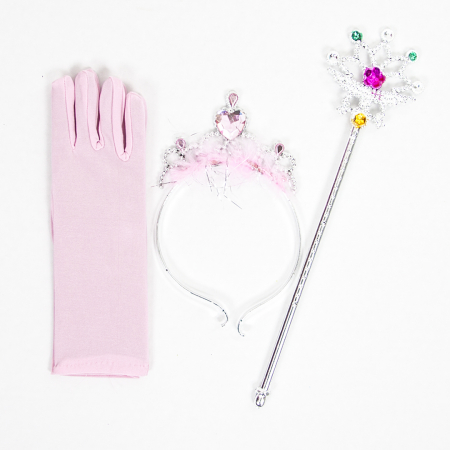 Карнавальный набор Принцесса, Розовый, 1 шт.