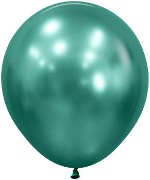 Шар (18''/46см) Аврора грин (932), Хром, 6 шт.