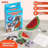 Термомозаика, Енотик, с пинцетом, значком, 1 шт.