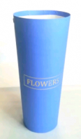 Конус под цветы (10*14*30см), Flowers, Сиреневый, 1 шт.