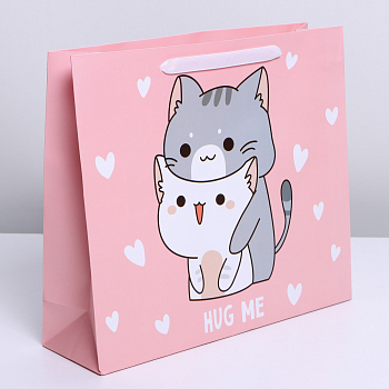 Пакет подарочный (30*26*9см), Киса, 1 шт.