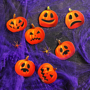 Карнавальный набор "Тыквы" паутина, декор, 1 шт.