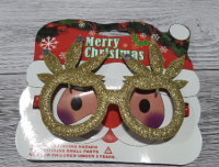 Новогодние очки (14*10,5см), Листики, 1 шт.