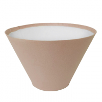 Коробка (7*10*14см), Премиум, Конус малый, Кофе с молоком, 1 шт.