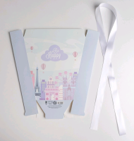 Пакет для цветов трапеция (10*23*23 см), Be happy, 1 шт.