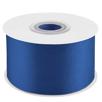 Лента атласная (3,8см*22,85м) Синий, 1 шт.
