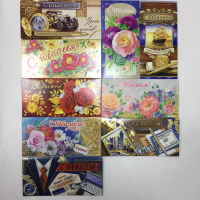 Конверт для денег микс, 1 шт.