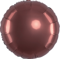 Шар (18''/46см) Круг, Ройбуш, Сатин, 1 шт.