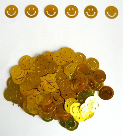 Конфетти (13мм), Смайлы, 14 гр.