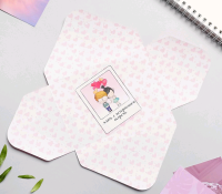 Набор писем (13*9 см), «Наша любовь-это...», 5 шт.