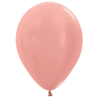 Шар (12"/30см) Розовое Золото (568), Металлик, 10 шт.