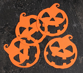 Основа для творчества и декорирования, Тыква, 4 шт.