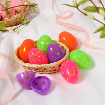 Основа для творчества (6*4 см) "Яйцо с рисунком", 8 шт.