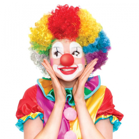 Парик "Клоун", Пышный, 1 шт.