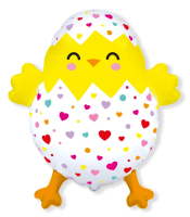 Шар (32''/81см) Фигура, Счастливый цыпленок, 1 шт.