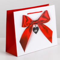 Пакет подарочный (15*12*5,5см), Счастье моё, 1 шт. (уценка, смотреть описание)