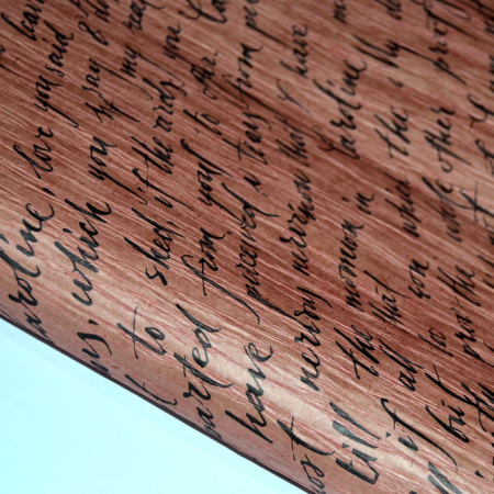 Бумага упаковочная (0,7*5м), Эколюкс крепированный, Письмо, Розовый, 1 шт.