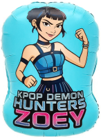 Шар (22''/56см) Фигура, Девочки Аниме, Дизайн №3, 1 шт.