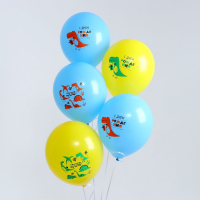 Шар (12"/30см) Самого крутого праздника, Ассорти, пастель, 25 шт.