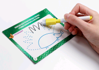 Обучающие карточки, "Учимся писать простые фигуры", 1 шт.