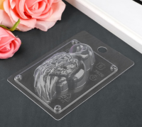 Пластиковая форма, Фламинго, размер готового мыла: (10,5*6*2,8см), 1 шт.