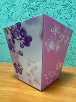 Коробка для цветов (17*20см), Орхидея, розовая, 1 шт.
