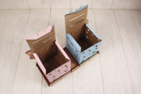 Набор коробок для денег на весах, Малыши, 2 шт.