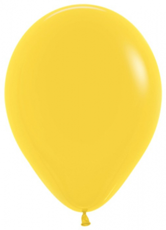 Шар (18''/45см) Желтый (020), Пастель, 25 шт.