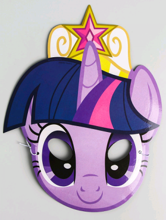 Маска карнавальная (17,2*22 см), "Искорка", My Little Pony, 1 шт.