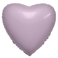 Шар (19"/48см) Сердце, Орхидея, 1 шт.