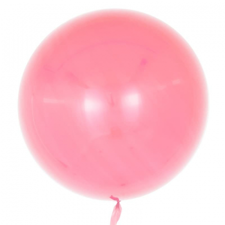 Шар (18''/46см) Сфера 3D, Deco Bubble, Светло-розовый, Глянец, 10 шт.