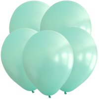 Шар (12"/30см) Морская волна, Пастель, 12 шт.