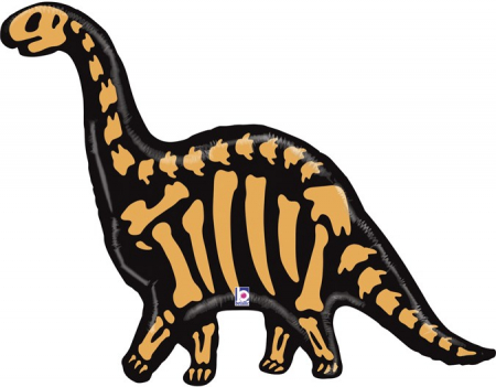 Шар (50''/127 см) Фигура, Палеонтология, Динозавр бронтозавр, 1 шт.