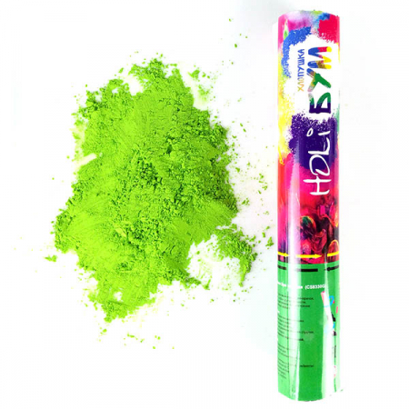 Пневмохлопушка (12''/30см), Холи Бум, Зеленая, 1 шт.