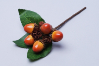 Бутоньерка, Желуди с шишками (15*8см), 1 шт.