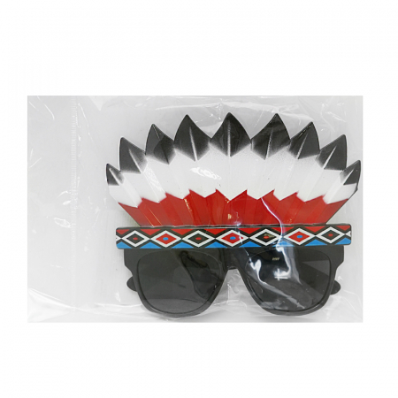 Карнавальные очки "Индеец", 1 шт.